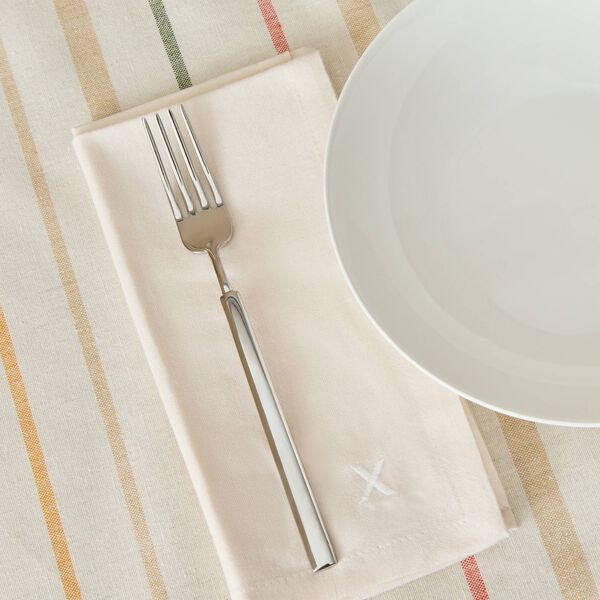 Textura Mantel Antimanchas Rayas yellow