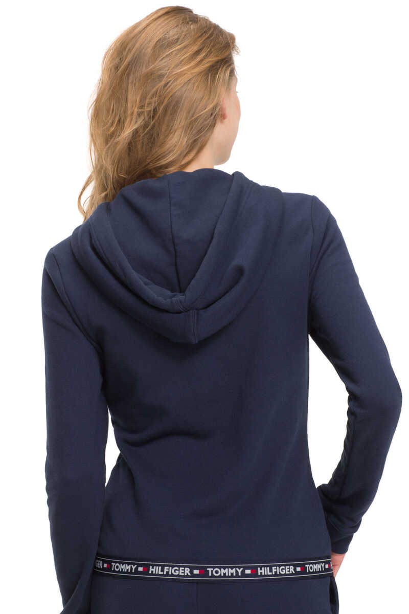 Womensecret Sweatshirt de algodão com capuz azul