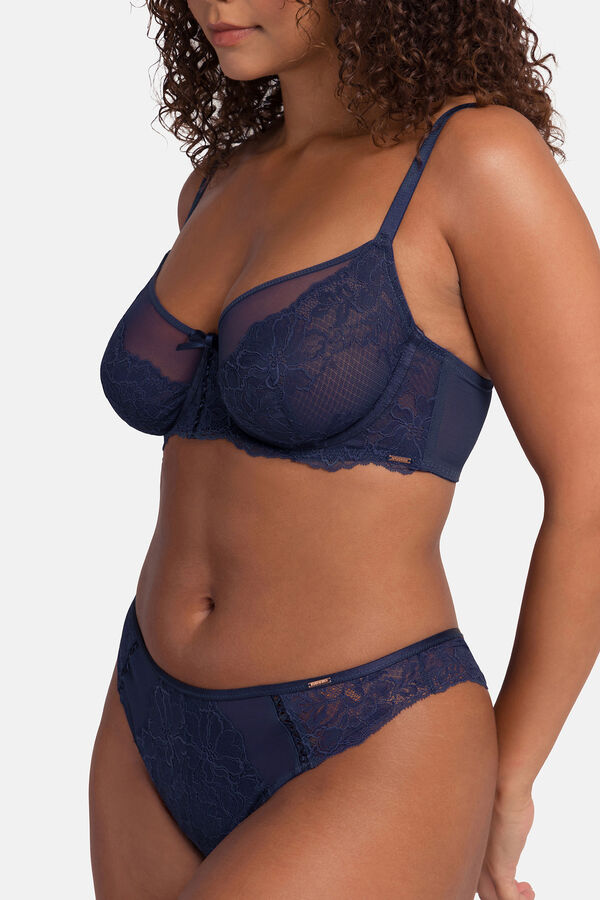 Dorina Lace String Plava