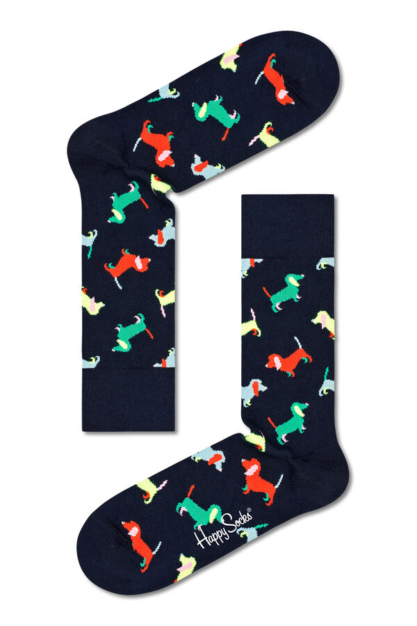 Womensecret 3-pack dog print socks green