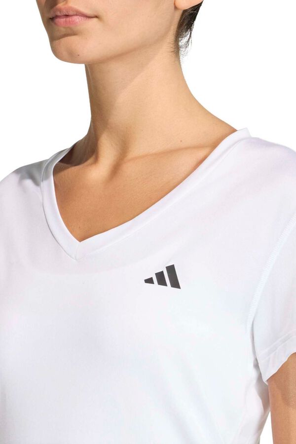 Adidas Camiseta deportiva pico Essentials blanco