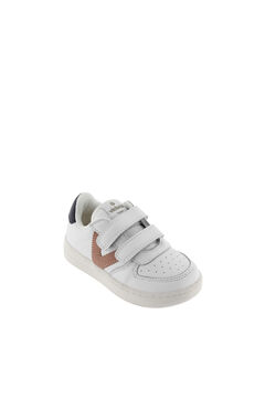 Womensecret White faux leather trainers Rosa