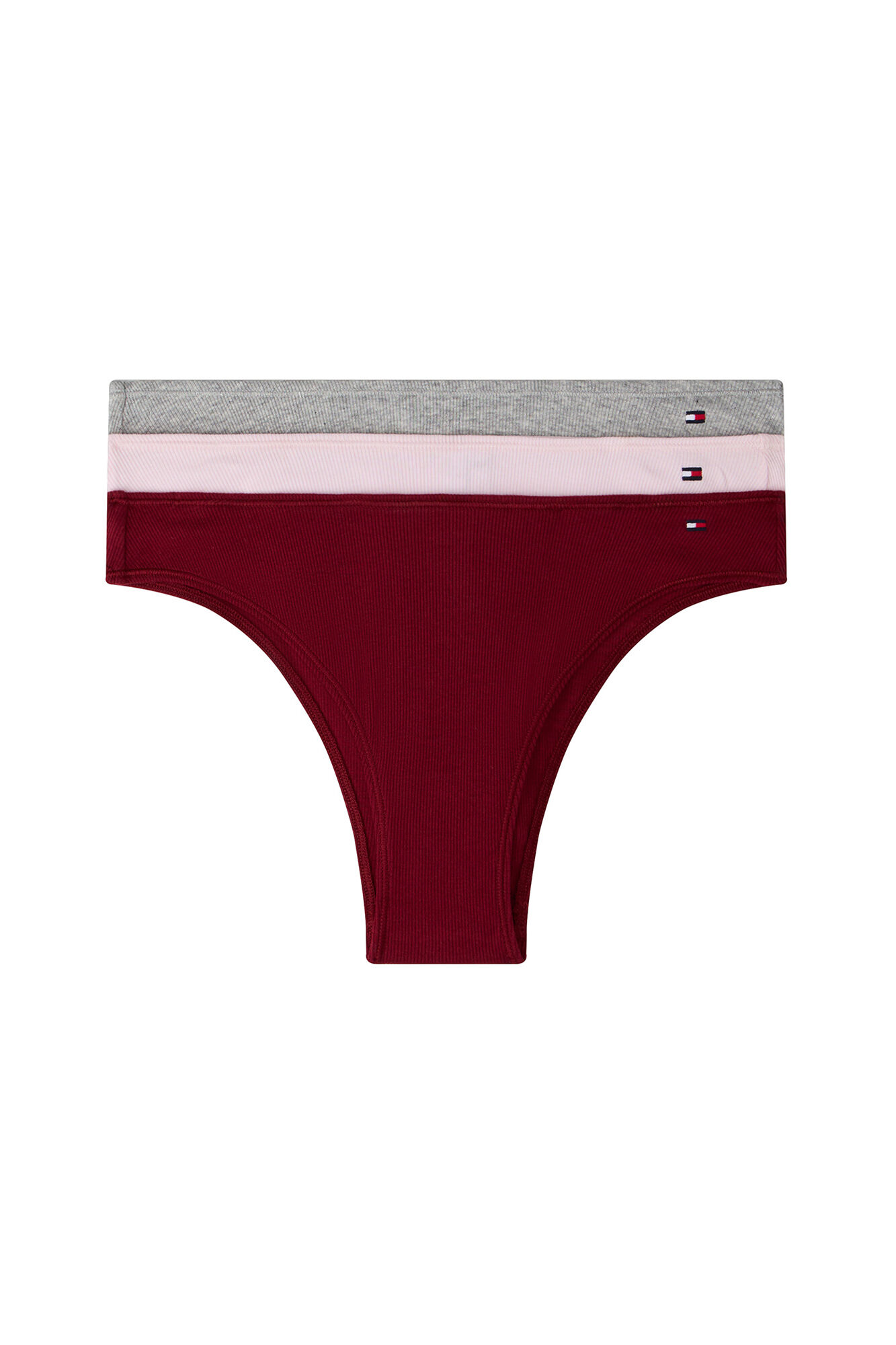 Tommy Jeans Pack de 3 bragas brasile&ntilde;as canal&eacute; 