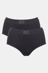 Sloggi Pack of 2 maxi panties black