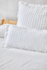 Calma House Baumwollvorhang mit mehrfarbig plumeti punkten Wei&szlig;