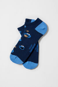 Besocks Meias Besocks da Vila Sésamo até o meias em algodão orgânico, azul