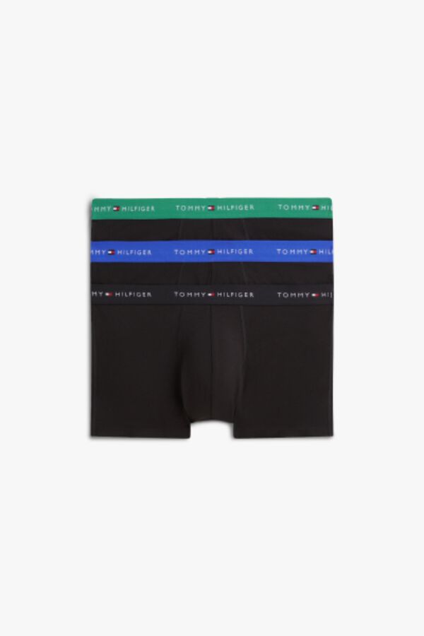 Tommy Underwear Pack of 3 men's trunks black