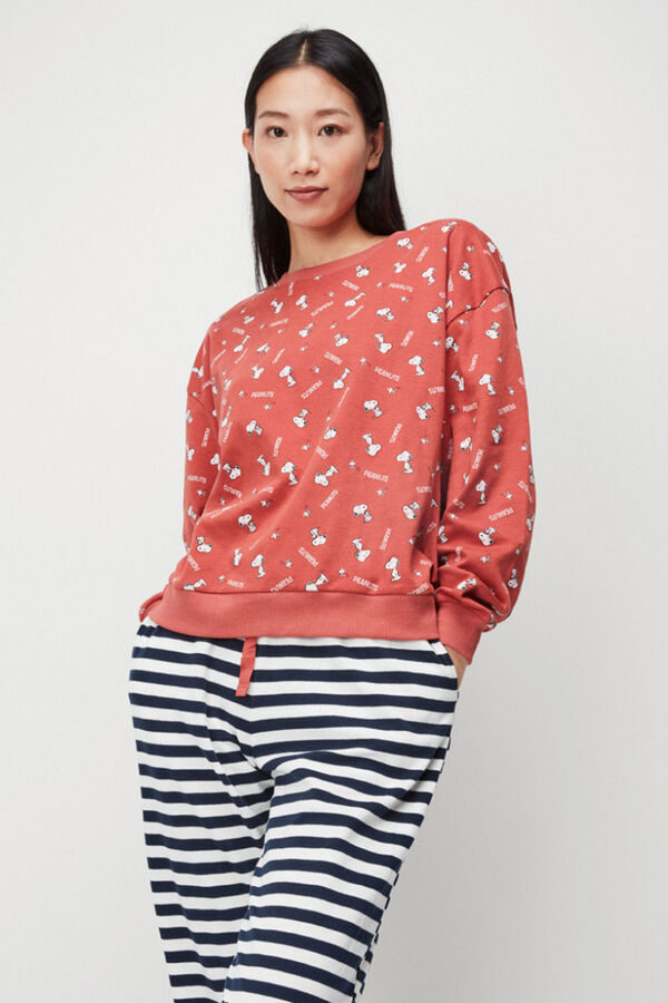 Gisela Pijama snoopy white