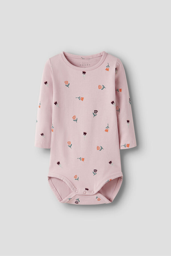 Name it Body manga para bebê rosa