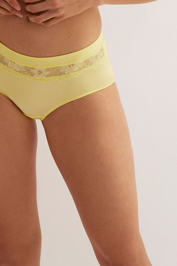Womensecret High waist bikini panty Žuta