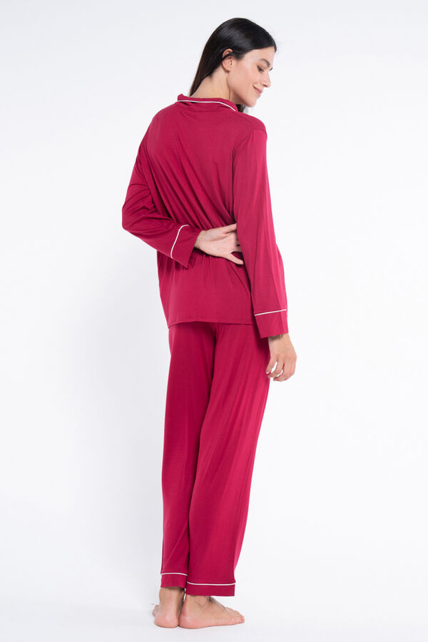 Ohma! Long sleeve Classic Pyjamas red
