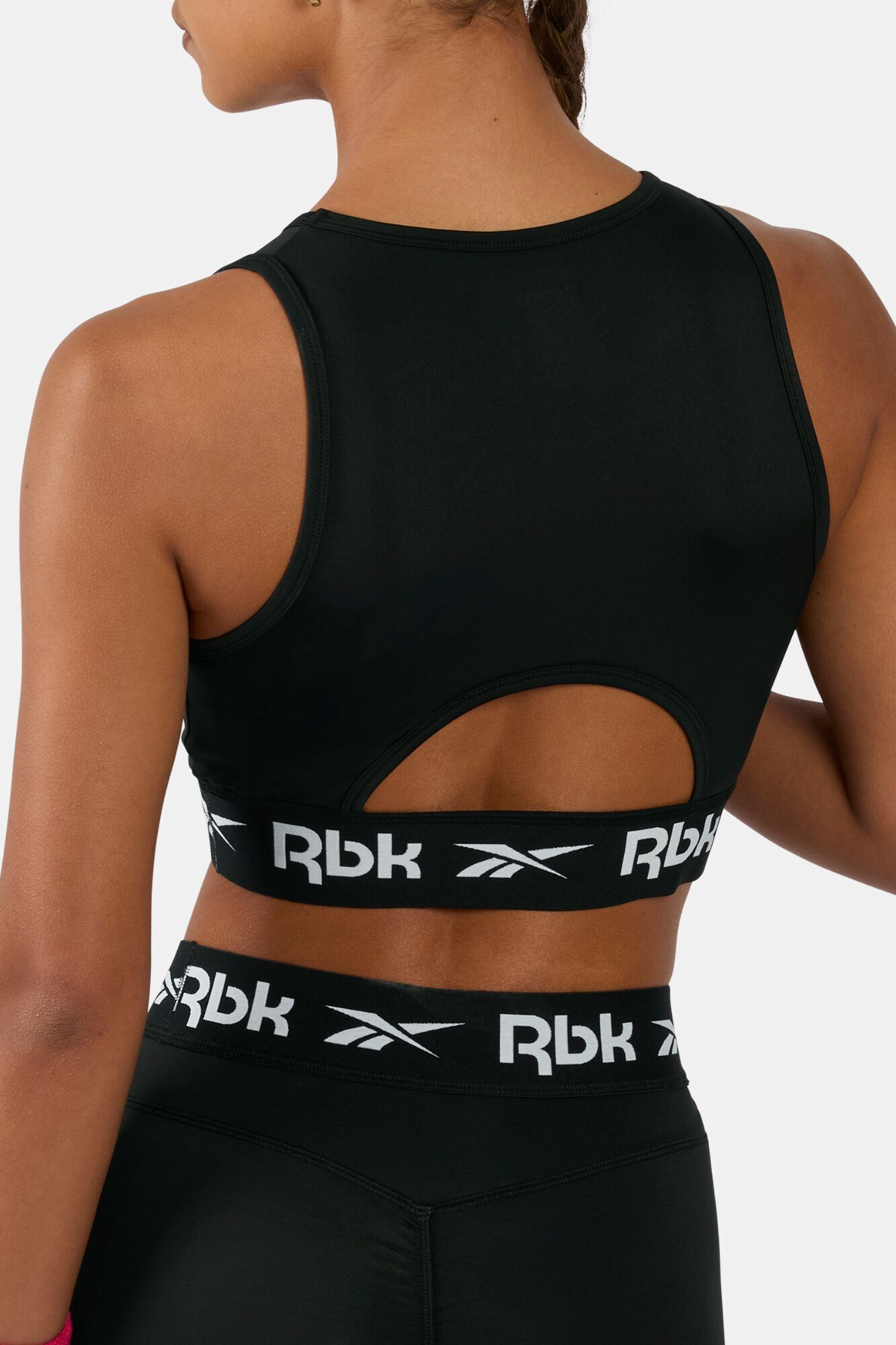 Reebok Sujetador deportivo sujeci&oacute;n media