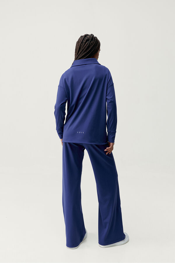 Born Living Yoga Lua Sport Polo "Skin move" Next Blue Plava