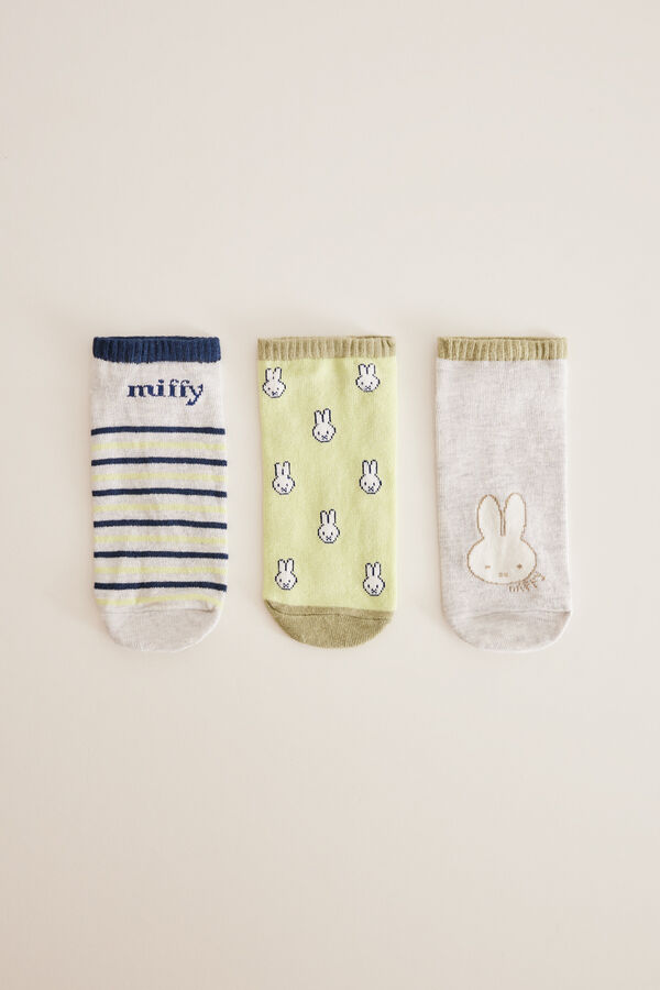 Womensecret 3-pack Miffy short socks S uzorkom