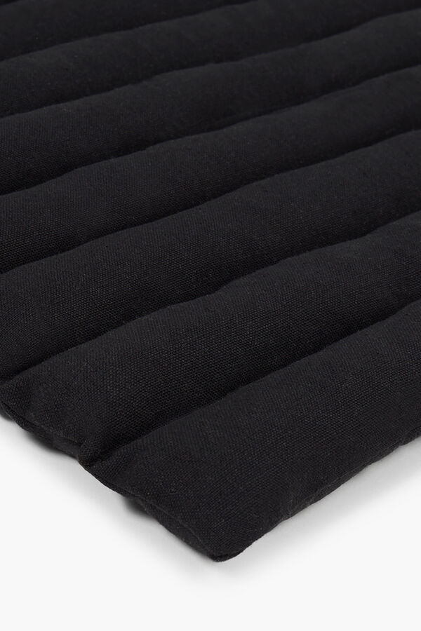 Womensecret Black Gavema 60 x 175 x 2 hammock cushion fekete