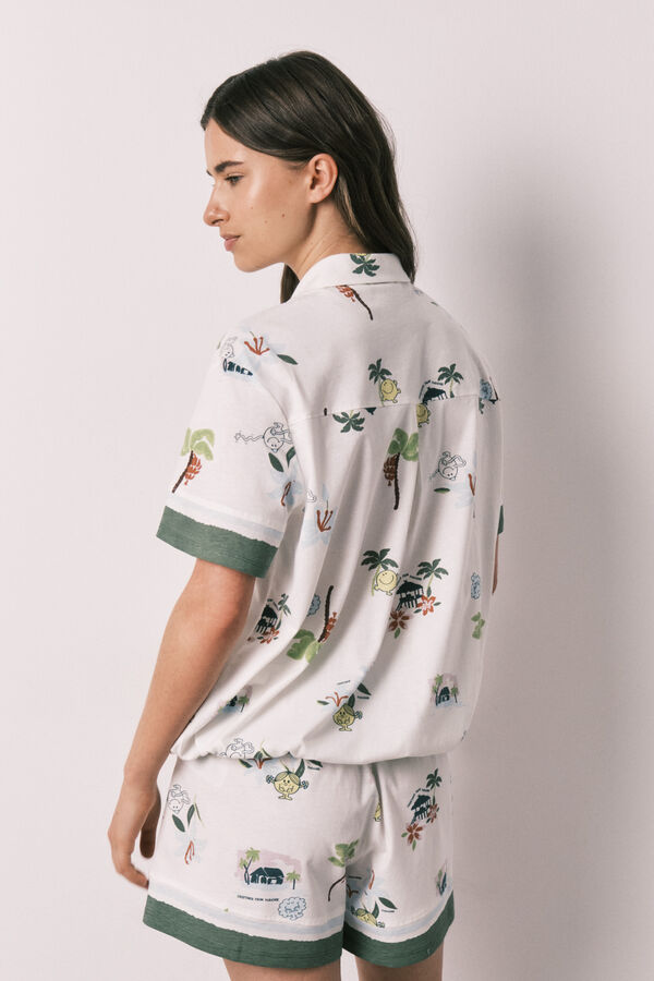 Women'secret Little Miss&trade; short classic pyjamas beige