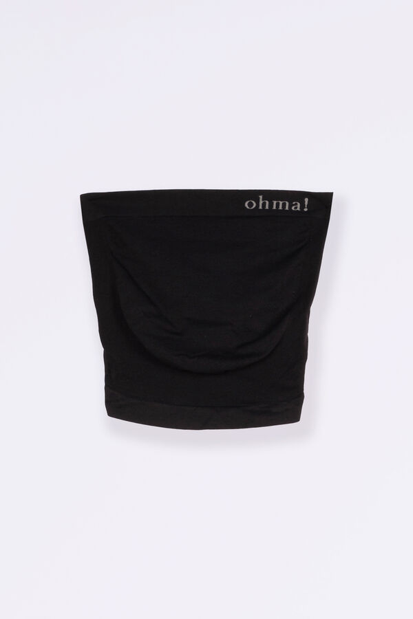 Ohma! Seamless maternity shaping band black