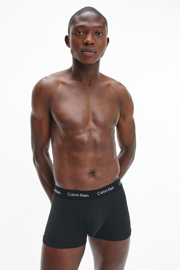 Womensecret Calvin Klein cotton boxers with waistband printed