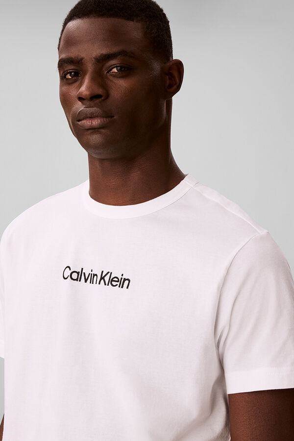 Calvin Klein Conjunto pijama corto rayas estampado