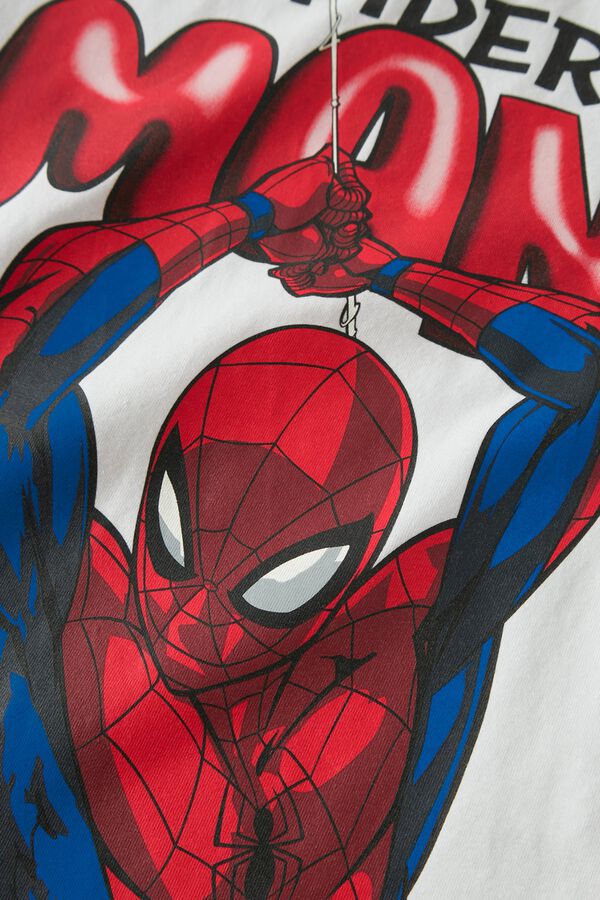 Name it Spiderman short sleeve T-shirt white