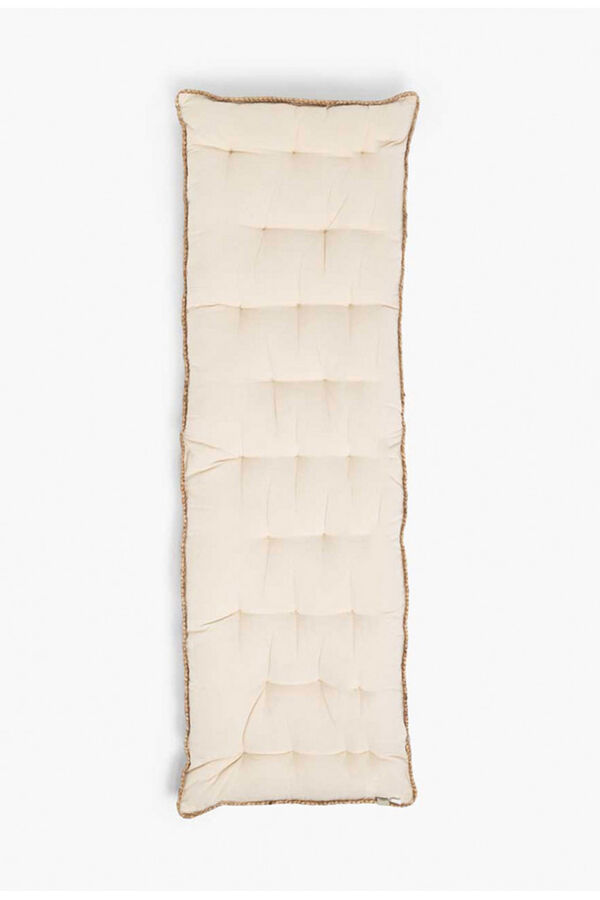 Calma House Coj&iacute;n de banco de yute Ural nude