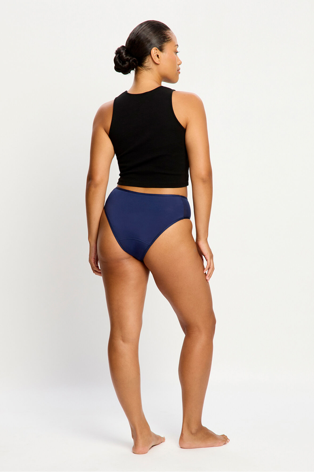 Modibodi Braga menstrual cl&aacute;sica azul