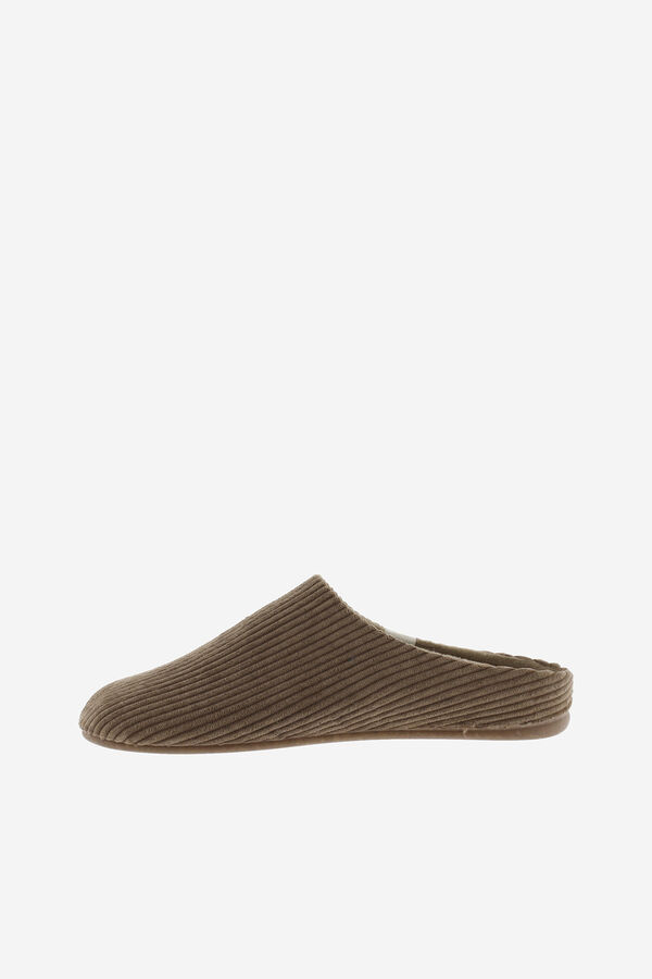 Victoria Victoria Norte corduroy slippers grey