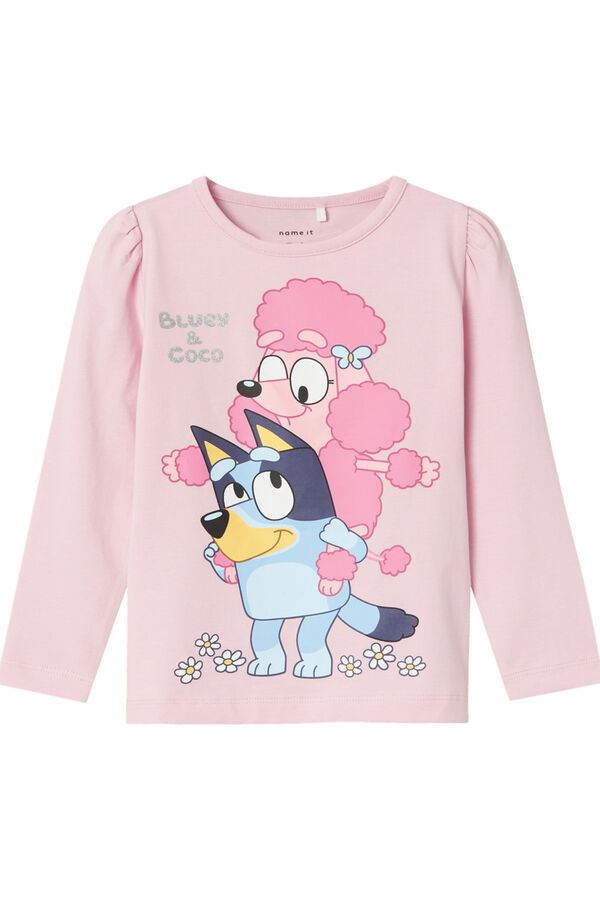Name it Bluey girl t-shirt pink