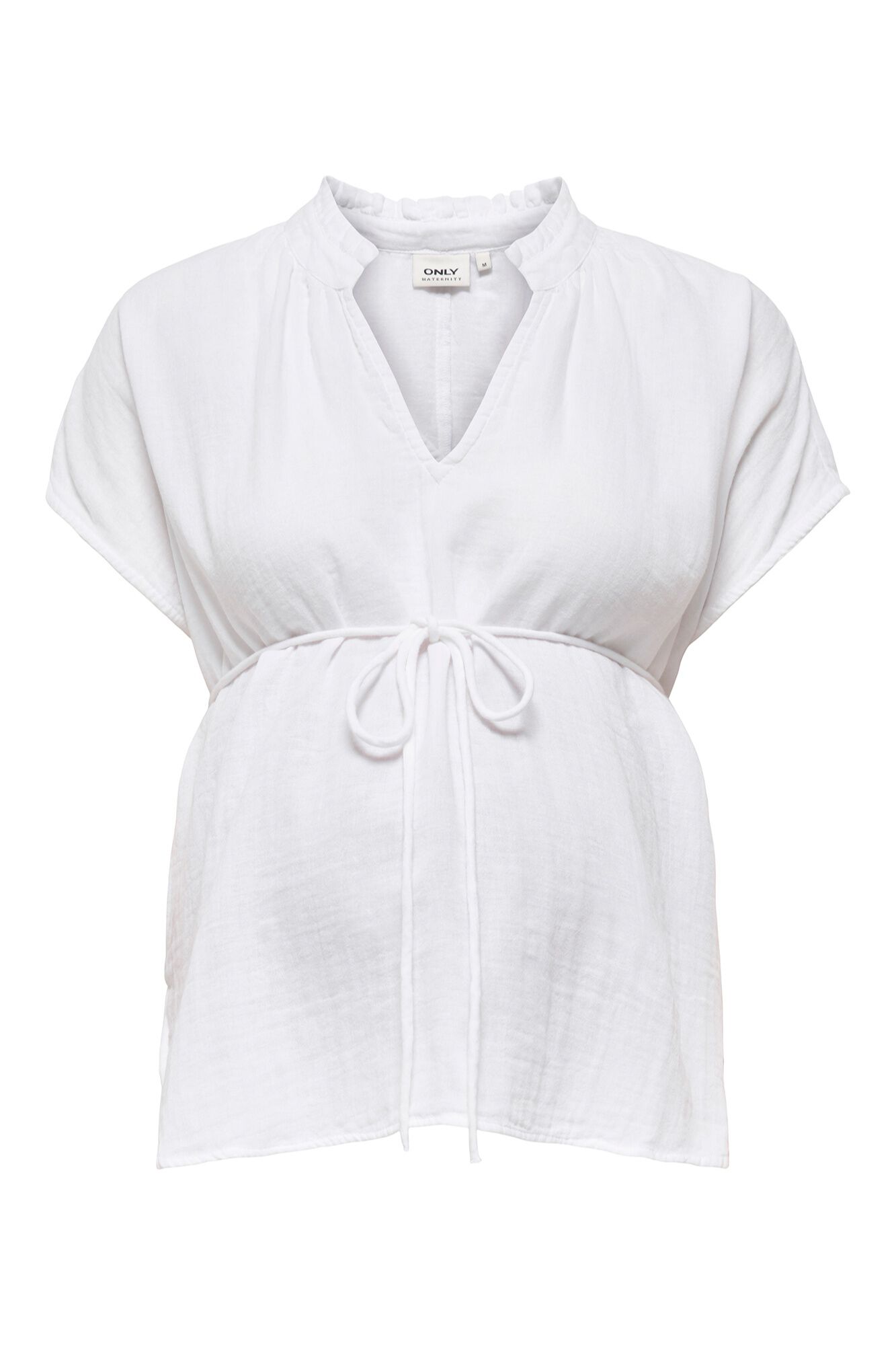 Only Maternity Blusa maternity con cintur&oacute;n