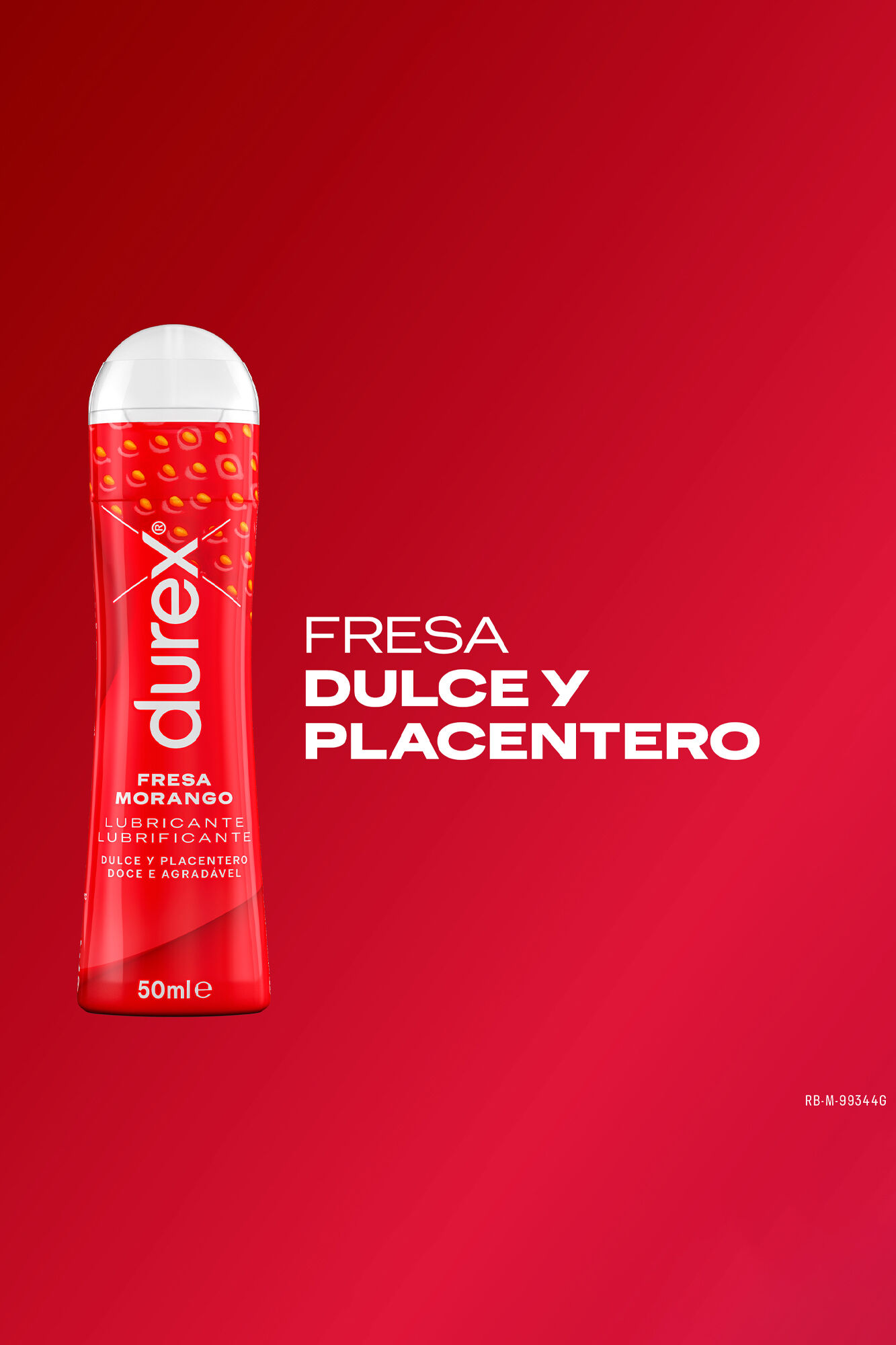 Durex Durex Lubricante Fresa 50 ml