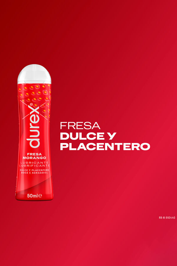 Womensecret Durex Lubricante Fresa 50 ml printed