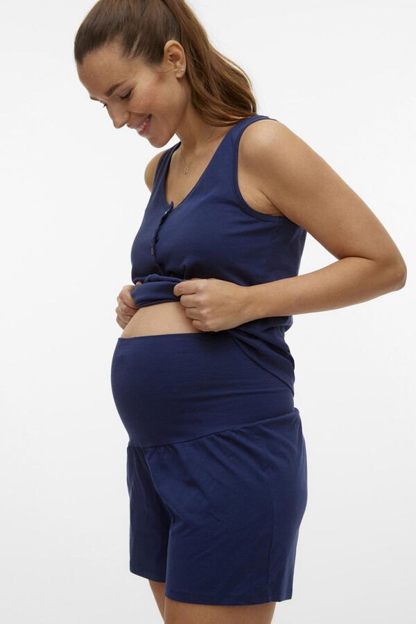Womensecret Pyjama Maternity und Stillzeit Blau