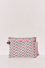Women'secret Waterproof geometric print swimwear bag printed
