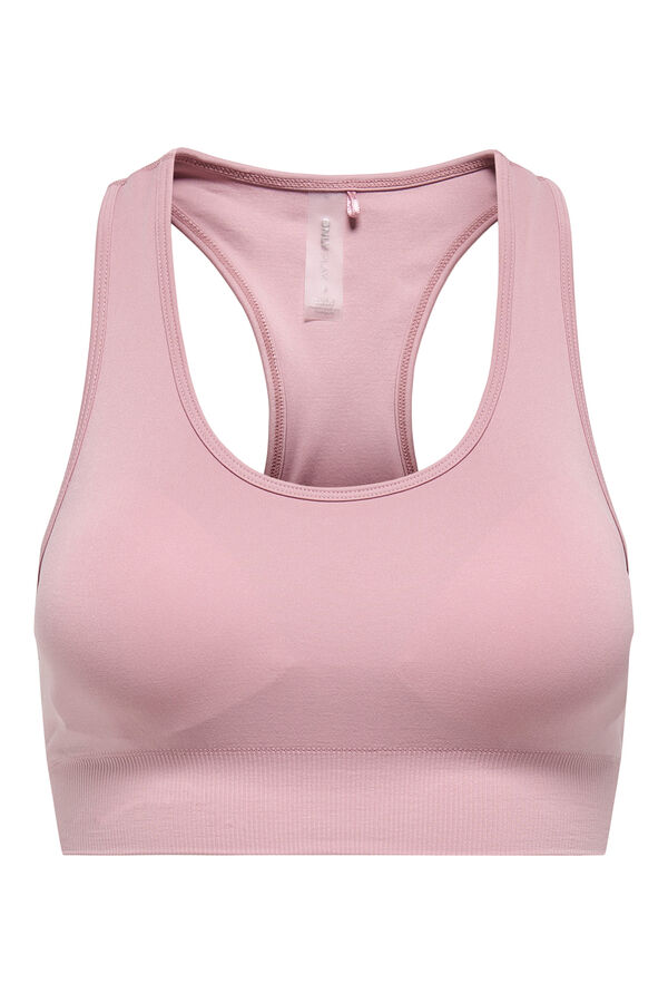 Only Play Soutien desportivo costas cruzadas rosa