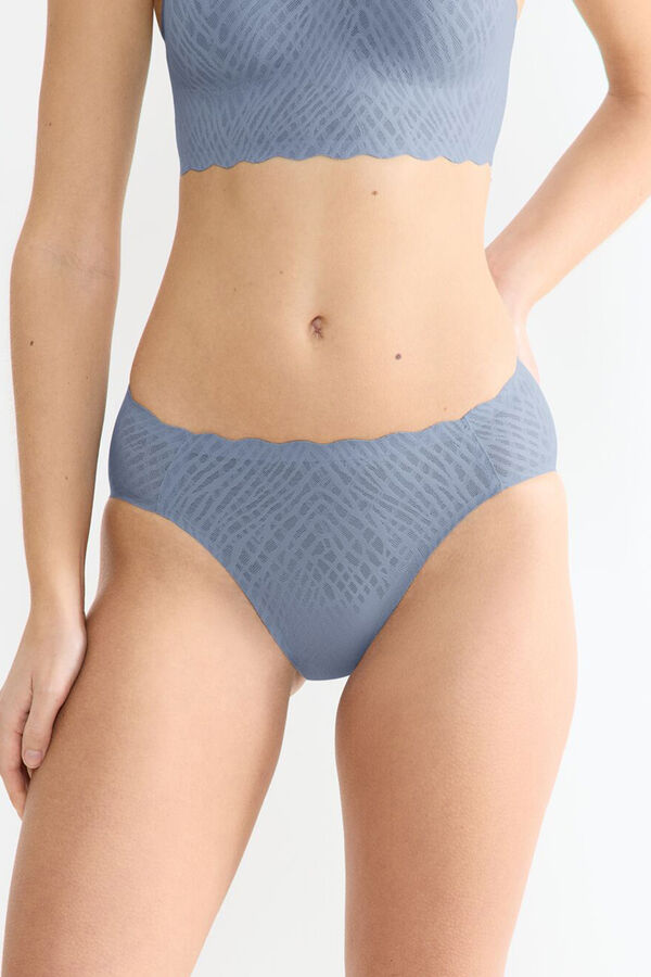 Sloggi Calcinha Cl&aacute;ssica cinzento