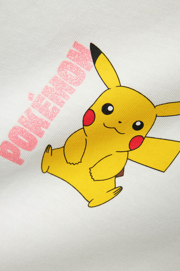 Name it Camiseta feminina do Pikachu branco