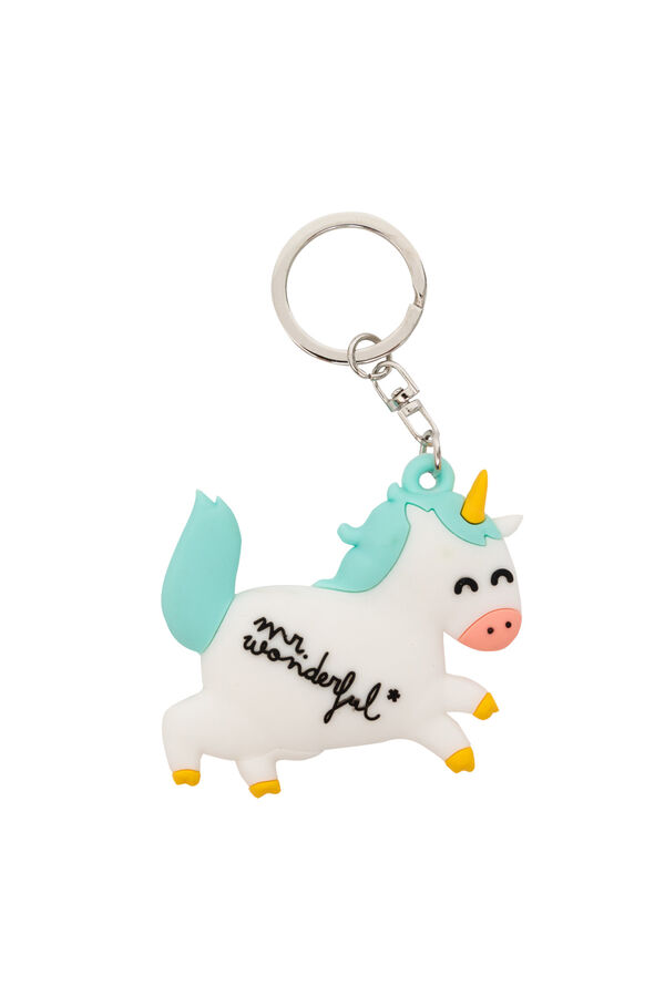 Womensecret Rubber key ring - Unicorn imprimé