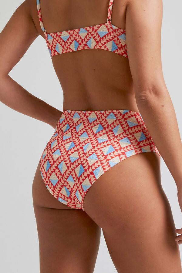 Womensecret Mohawk high waist bikini bottoms mit Print