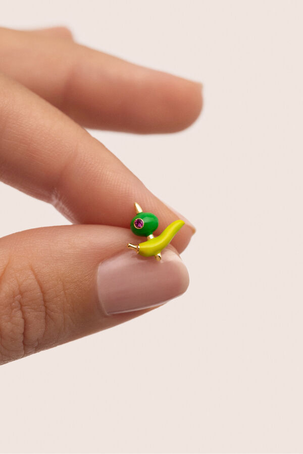 Singularu Pendiente Suelto Gilda Ba&ntilde;o Oro amarillo