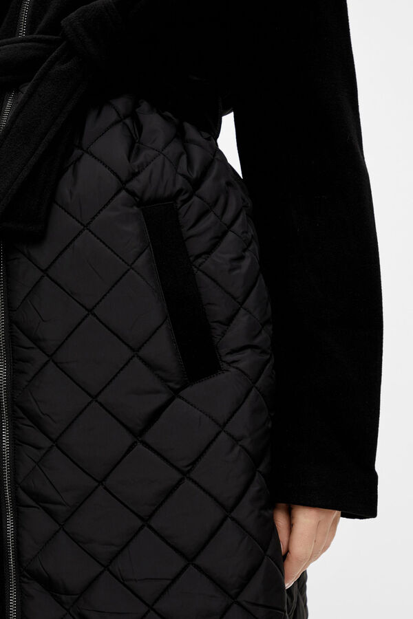 Womensecret Dual function midi coat  fekete