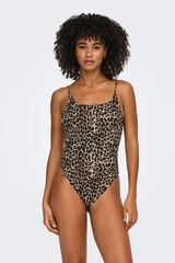 Only Leopard non-wired swimwear nude