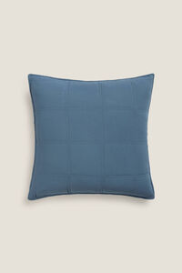 Textura Capa de almofada de microfibra xadrez