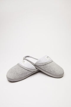 Womensecret Grey double strap slippers grey