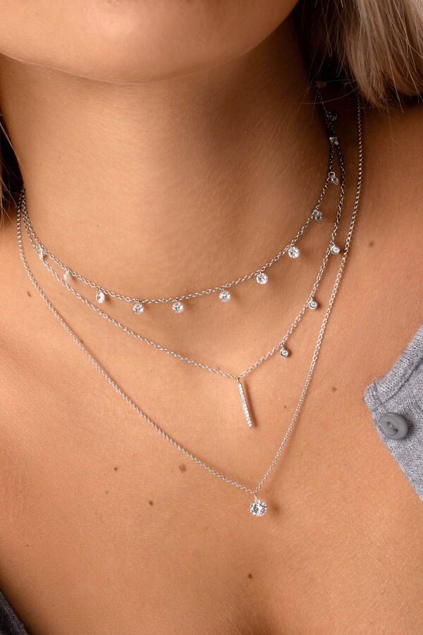 Womensecret Silver Éclat necklace Siva