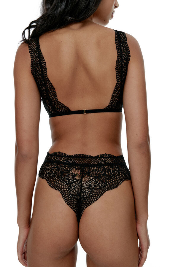 Black Limba Body halter Jasper  negro