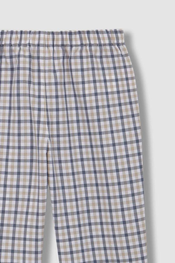 Gocco Grey gingham pyjamas grey