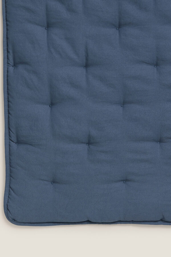 Textura Topper acolchado puntos rosa