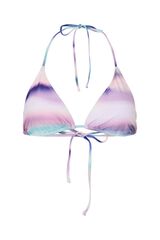 Pieces Bikini-Top Blau