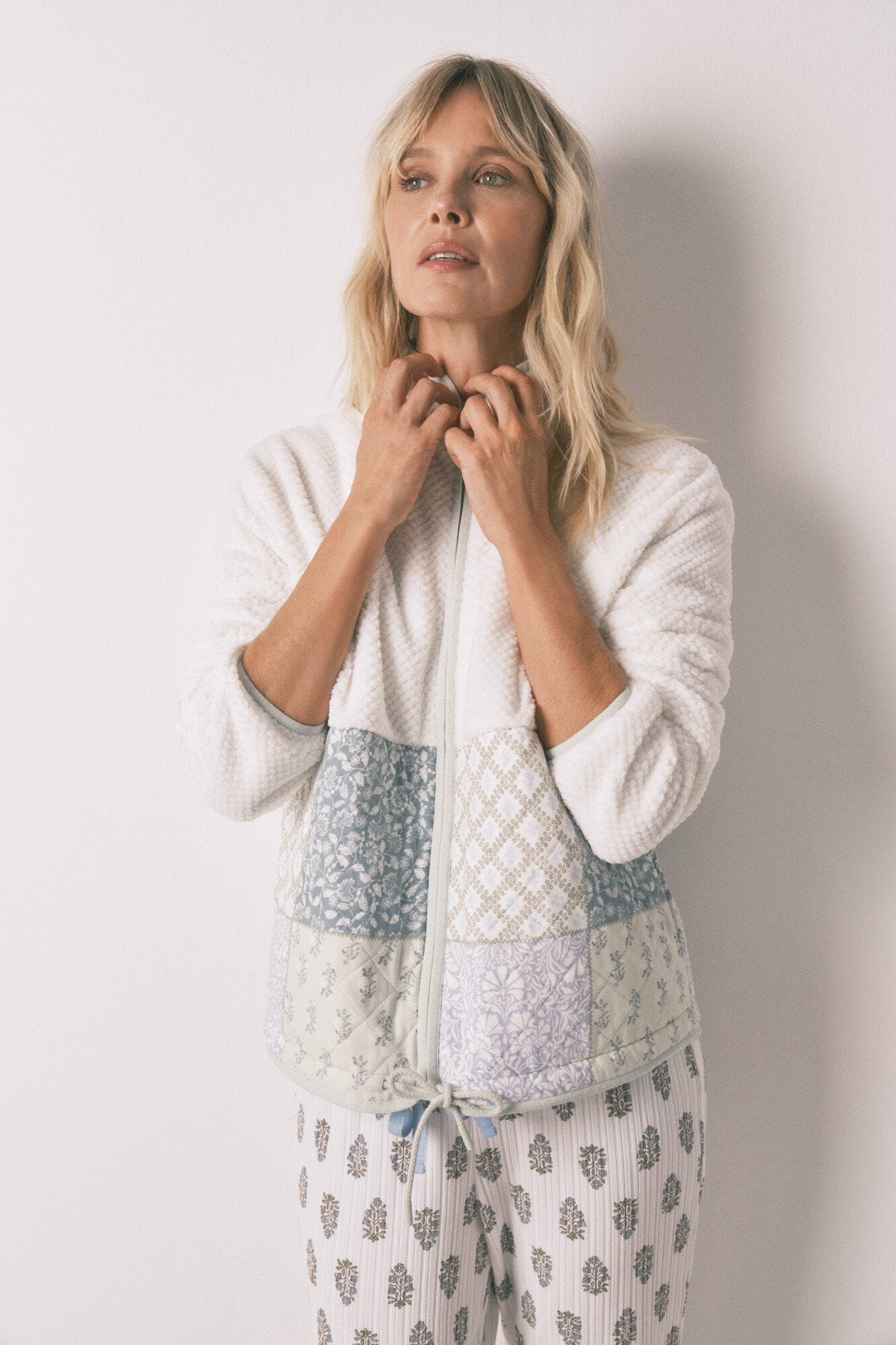 Women'secret Kućni ogrtač od imitacije ovčijeg platna