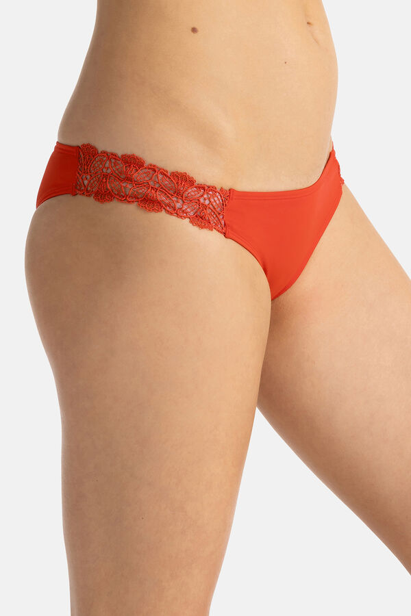 Womensecret Bikini Bottom Brazilian rouge